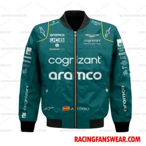 Fernando Alonso Formula One 2023 Racing Uniform Apparel Clothes Bomber Thick Coat Sleeveless Hoodie Hooded T-Shirt 2 Formula One store - Loyal fans of Fernando Alonso's Bomber Jacket,Unisex Thick Coat,Unisex Sleeveless Hoodie,Unisex Hooded T-Shirt,Kid Sleeveless Hoodie,Kid Hooded T-Shirts,Kid Thick Coat:vintage formula one racing suit,uniform,apparel,shirts,merch,hoodie,jackets,shorts,sweatshirt,outfits,clothes