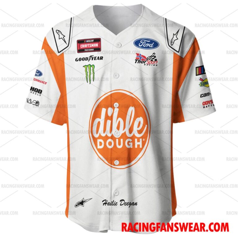 Nascar store - Loyal fans of Hailie Deegan's Unisex Baseball Jerseys,Kid Baseball Jerseys,Youth Baseball Jerseys,Men's Hockey Jerseys,WoMen's Hockey Jerseys,Youth's Hockey Jerseys:vintage nascar racing suit,uniform,apparel,shirts,merch,hoodie,jackets,shorts,sweatshirt,outfits,clothes