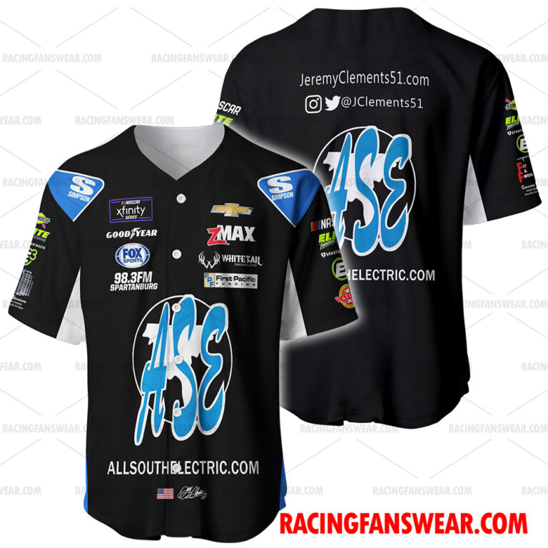 Nascar store - Loyal fans of Jeremy Clements's Unisex Baseball Jerseys,Kid Baseball Jerseys,Youth Baseball Jerseys,Men's Hockey Jerseys,WoMen's Hockey Jerseys,Youth's Hockey Jerseys:vintage nascar racing suit,uniform,apparel,shirts,merch,hoodie,jackets,shorts,sweatshirt,outfits,clothes