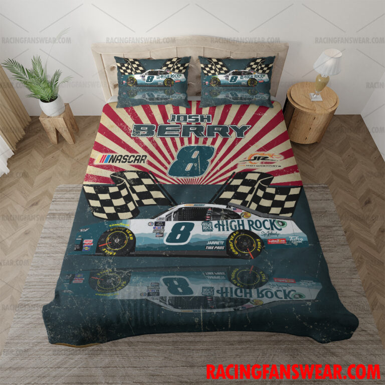 Nascar store - Loyal fans of Josh Berry's Bedding Duvet Cover + 1/2 Pillow Cases,Blanket Microfiber Fleece,Blanket Premium Sherpa:vintage nascar racing suit,uniform,apparel,shirts,merch,hoodie,jackets,shorts,sweatshirt,outfits,clothes