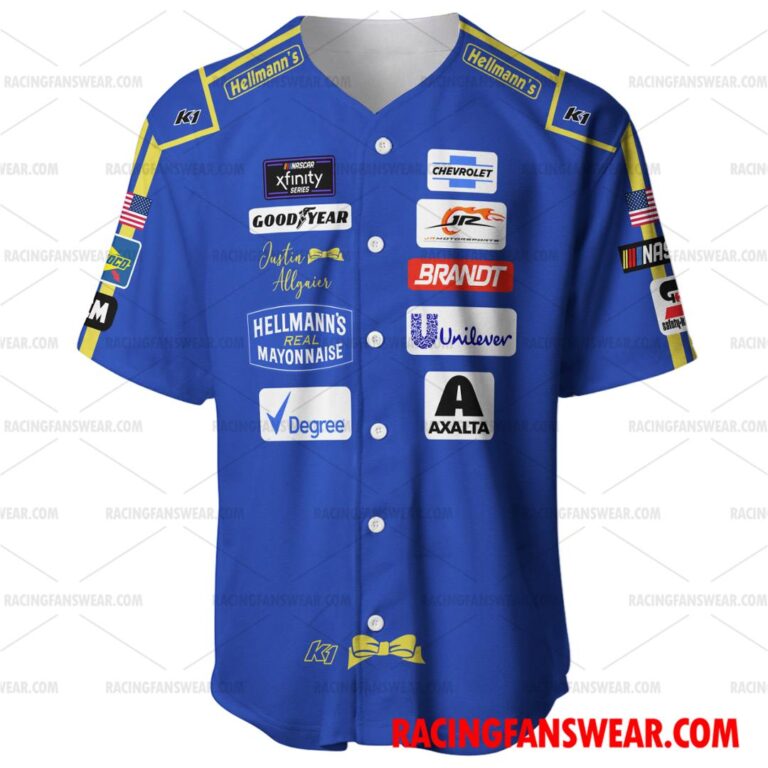 Nascar store - Loyal fans of Justin Allgaier's Unisex Baseball Jerseys,Kid Baseball Jerseys,Youth Baseball Jerseys,Men's Hockey Jerseys,WoMen's Hockey Jerseys,Youth's Hockey Jerseys:vintage nascar racing suit,uniform,apparel,shirts,merch,hoodie,jackets,shorts,sweatshirt,outfits,clothes