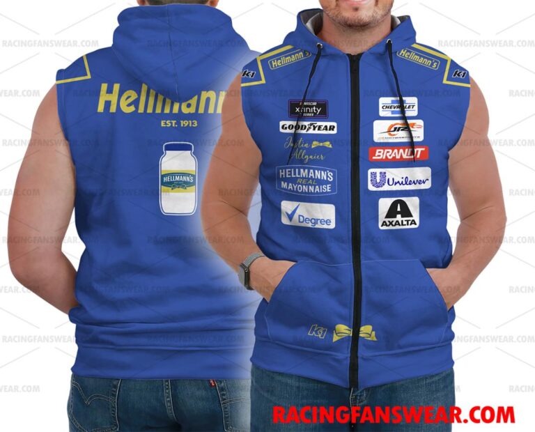 Nascar store - Loyal fans of Justin Allgaier's Bomber Jacket,Unisex Thick Coat,Unisex Sleeveless Hoodie,Unisex Hooded T-Shirt,Kid Sleeveless Hoodie,Kid Hooded T-Shirts,Kid Thick Coat:vintage nascar racing suit,uniform,apparel,shirts,merch,hoodie,jackets,shorts,sweatshirt,outfits,clothes