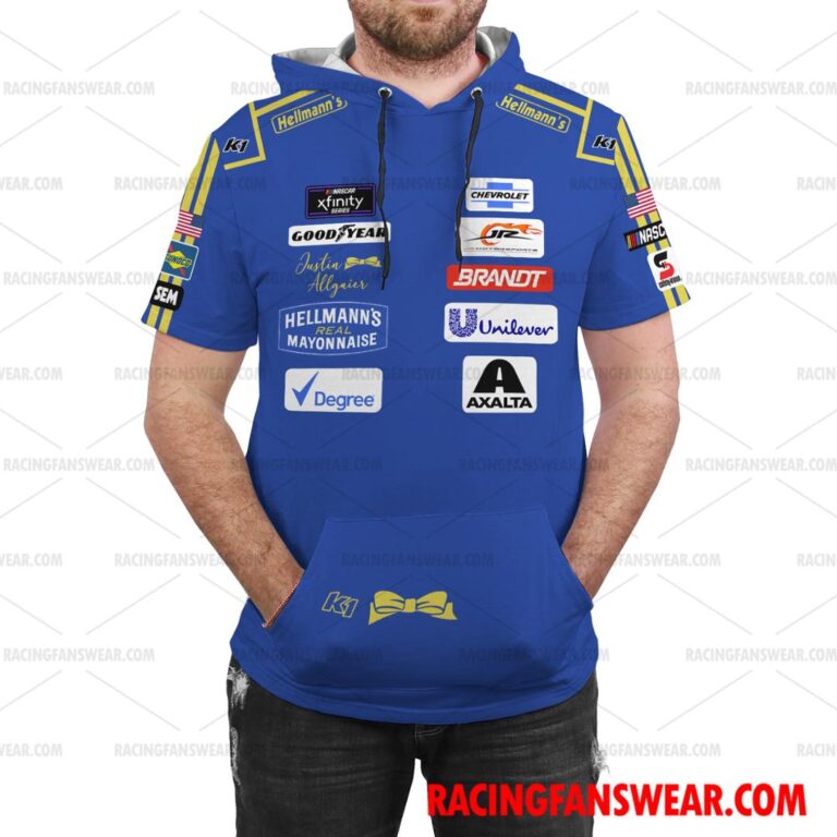 Nascar store - Loyal fans of Justin Allgaier's Bomber Jacket,Unisex Thick Coat,Unisex Sleeveless Hoodie,Unisex Hooded T-Shirt,Kid Sleeveless Hoodie,Kid Hooded T-Shirts,Kid Thick Coat:vintage nascar racing suit,uniform,apparel,shirts,merch,hoodie,jackets,shorts,sweatshirt,outfits,clothes