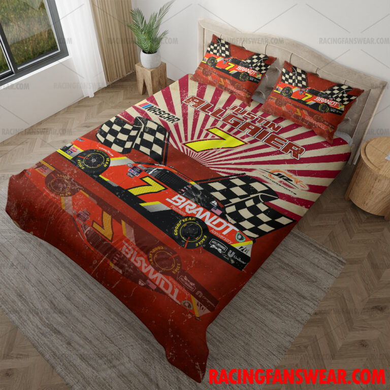 Nascar store - Loyal fans of Justin Allgaier's Bedding Duvet Cover + 1/2 Pillow Cases,Blanket Microfiber Fleece,Blanket Premium Sherpa:vintage nascar racing suit,uniform,apparel,shirts,merch,hoodie,jackets,shorts,sweatshirt,outfits,clothes