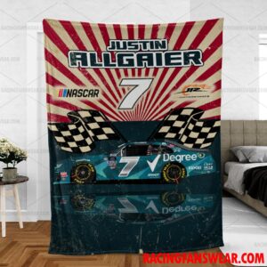 Justin Allgaier Nascar Racing Home Blanket | Bedding Duvet Cover + 1|2 Pillow Cases 6 Nascar store - Loyal fans of Justin Allgaier's Bedding Duvet Cover + 1/2 Pillow Cases,Blanket Microfiber Fleece,Blanket Premium Sherpa:vintage nascar racing suit,uniform,apparel,shirts,merch,hoodie,jackets,shorts,sweatshirt,outfits,clothes