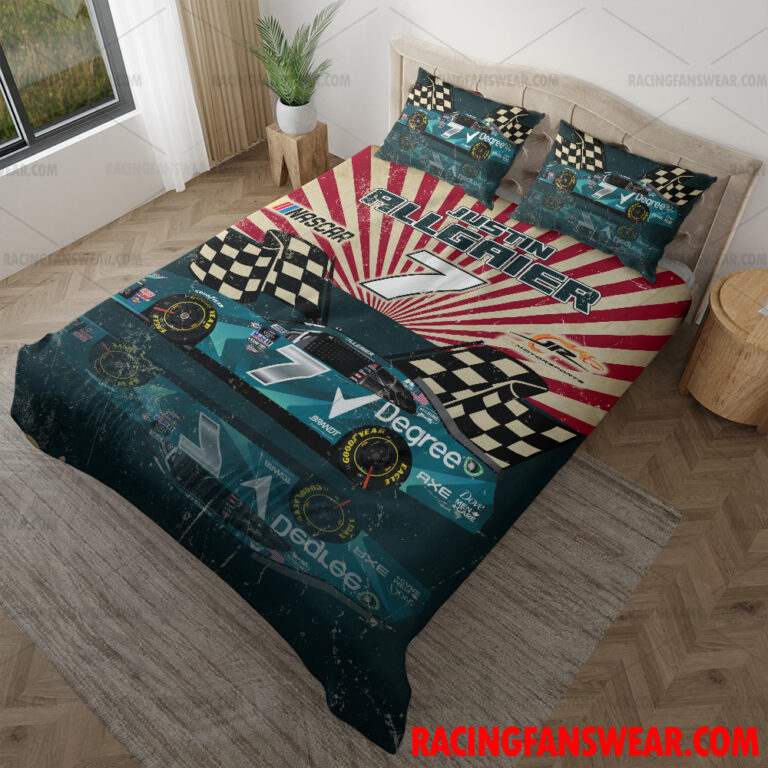 Nascar store - Loyal fans of Justin Allgaier's Bedding Duvet Cover + 1/2 Pillow Cases,Blanket Microfiber Fleece,Blanket Premium Sherpa:vintage nascar racing suit,uniform,apparel,shirts,merch,hoodie,jackets,shorts,sweatshirt,outfits,clothes