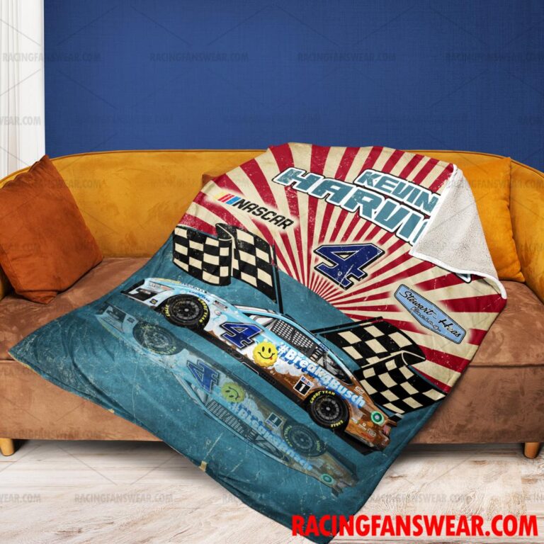 Nascar store - Loyal fans of Kevin Harvick's Bedding Duvet Cover + 1/2 Pillow Cases,Blanket Microfiber Fleece,Blanket Premium Sherpa:vintage nascar racing suit,uniform,apparel,shirts,merch,hoodie,jackets,shorts,sweatshirt,outfits,clothes