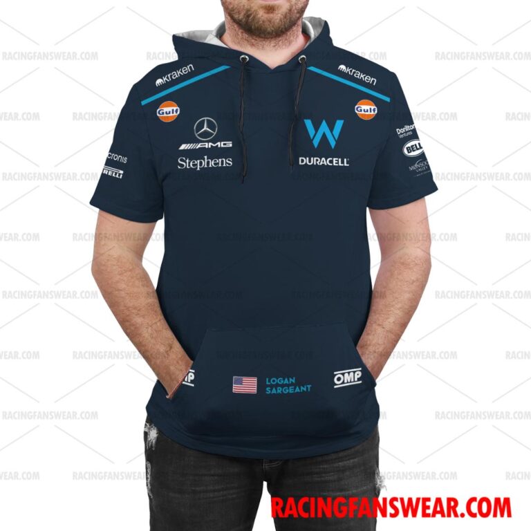 Formula One store - Loyal fans of Logan Sargeant's Bomber Jacket,Unisex Thick Coat,Unisex Sleeveless Hoodie,Unisex Hooded T-Shirt,Kid Sleeveless Hoodie,Kid Hooded T-Shirts,Kid Thick Coat:vintage formula one racing suit,uniform,apparel,shirts,merch,hoodie,jackets,shorts,sweatshirt,outfits,clothes