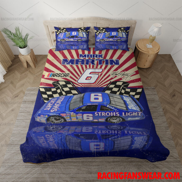 Nascar store - Loyal fans of Mark Martin's Bedding Duvet Cover + 1/2 Pillow Cases,Blanket Microfiber Fleece,Blanket Premium Sherpa:vintage nascar racing suit,uniform,apparel,shirts,merch,hoodie,jackets,shorts,sweatshirt,outfits,clothes