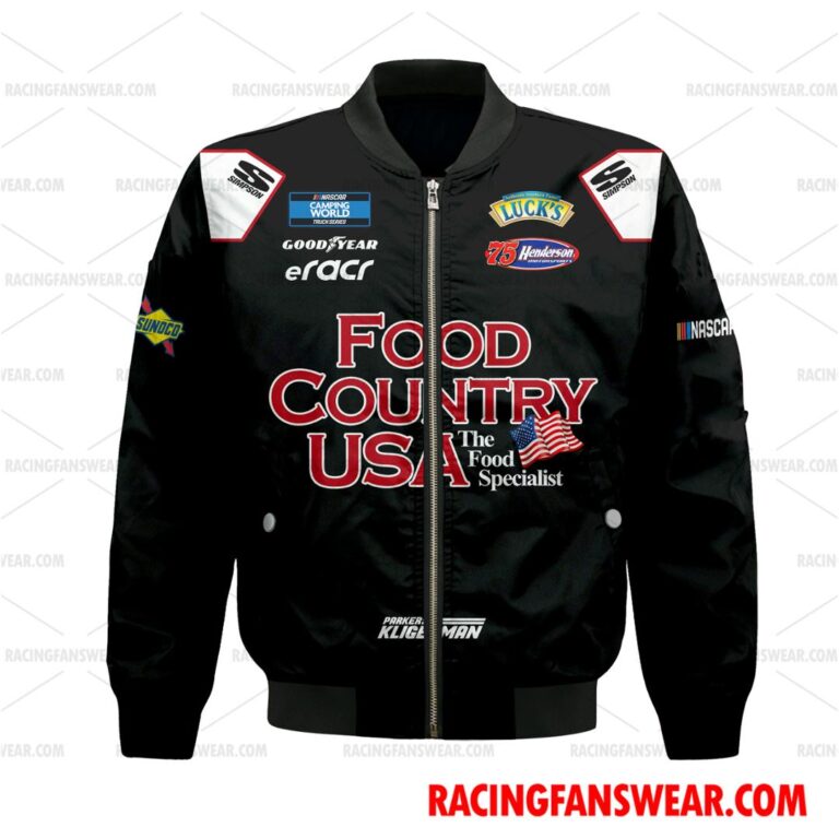 Nascar store - Loyal fans of Parker Kligerman's Bomber Jacket,Unisex Thick Coat,Unisex Sleeveless Hoodie,Unisex Hooded T-Shirt,Kid Sleeveless Hoodie,Kid Hooded T-Shirts,Kid Thick Coat:vintage nascar racing suit,uniform,apparel,shirts,merch,hoodie,jackets,shorts,sweatshirt,outfits,clothes