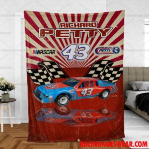 Richard Petty Nascar Racing Home Blanket | Bedding Duvet Cover + 1|2 Pillow Cases 6 Nascar store - Loyal fans of Richard Petty's Bedding Duvet Cover + 1/2 Pillow Cases,Blanket Microfiber Fleece,Blanket Premium Sherpa:vintage nascar racing suit,uniform,apparel,shirts,merch,hoodie,jackets,shorts,sweatshirt,outfits,clothes