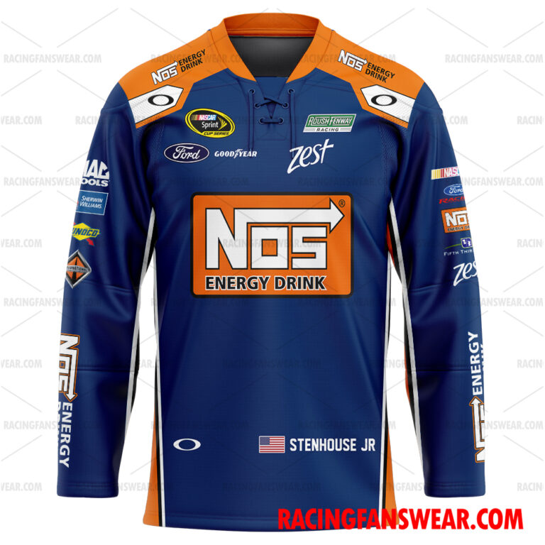 Nascar store - Loyal fans of Ricky Stenhouse Jr's Unisex Baseball Jerseys,Kid Baseball Jerseys,Youth Baseball Jerseys,Men's Hockey Jerseys,WoMen's Hockey Jerseys,Youth's Hockey Jerseys:vintage nascar racing suit,uniform,apparel,shirts,merch,hoodie,jackets,shorts,sweatshirt,outfits,clothes