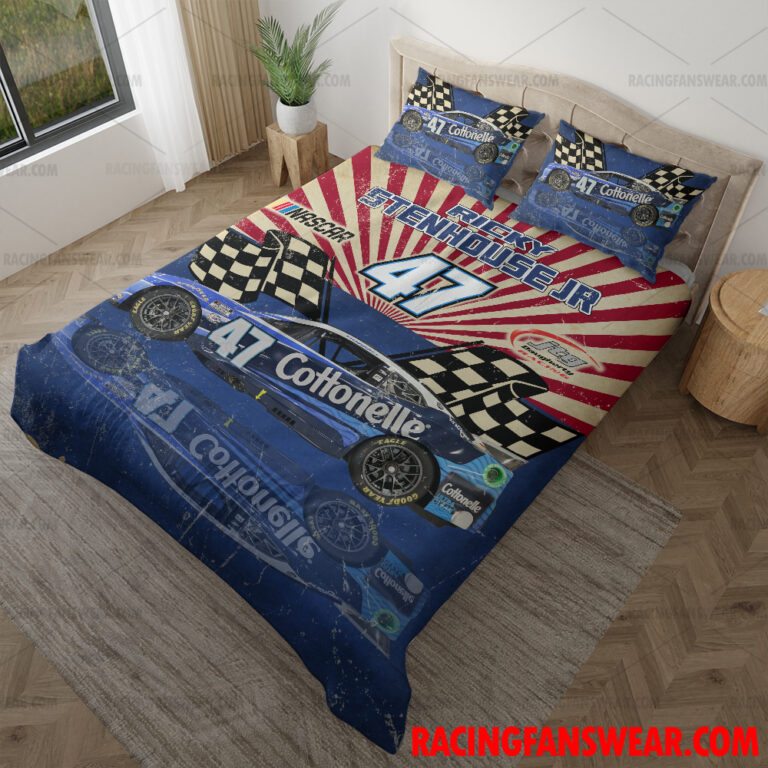 Nascar store - Loyal fans of Ricky Stenhouse Jr's Bedding Duvet Cover + 1/2 Pillow Cases,Blanket Microfiber Fleece,Blanket Premium Sherpa:vintage nascar racing suit,uniform,apparel,shirts,merch,hoodie,jackets,shorts,sweatshirt,outfits,clothes