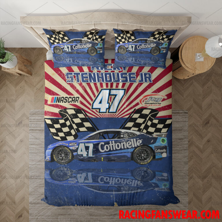 Nascar store - Loyal fans of Ricky Stenhouse Jr's Bedding Duvet Cover + 1/2 Pillow Cases,Blanket Microfiber Fleece,Blanket Premium Sherpa:vintage nascar racing suit,uniform,apparel,shirts,merch,hoodie,jackets,shorts,sweatshirt,outfits,clothes