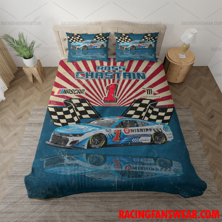 Nascar store - Loyal fans of Ross Chastain's Bedding Duvet Cover + 1/2 Pillow Cases,Blanket Microfiber Fleece,Blanket Premium Sherpa:vintage nascar racing suit,uniform,apparel,shirts,merch,hoodie,jackets,shorts,sweatshirt,outfits,clothes