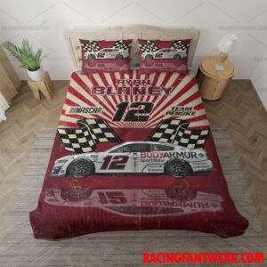 Nascar store - Loyal fans of Ryan Blaney's Bedding Duvet Cover + 1/2 Pillow Cases,Blanket Microfiber Fleece,Blanket Premium Sherpa:vintage nascar racing suit,uniform,apparel,shirts,merch,hoodie,jackets,shorts,sweatshirt,outfits,clothes