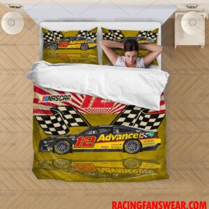 Ryan Blaney Nascar Racing Home Blanket | Bedding Duvet Cover + 1|2 Pillow Cases 1 Nascar store - Loyal fans of Ryan Blaney's Bedding Duvet Cover + 1/2 Pillow Cases,Blanket Microfiber Fleece,Blanket Premium Sherpa:vintage nascar racing suit,uniform,apparel,shirts,merch,hoodie,jackets,shorts,sweatshirt,outfits,clothes
