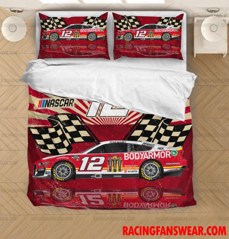 Nascar store - Loyal fans of Ryan Blaney's Bedding Duvet Cover + 1/2 Pillow Cases,Blanket Microfiber Fleece,Blanket Premium Sherpa:vintage nascar racing suit,uniform,apparel,shirts,merch,hoodie,jackets,shorts,sweatshirt,outfits,clothes