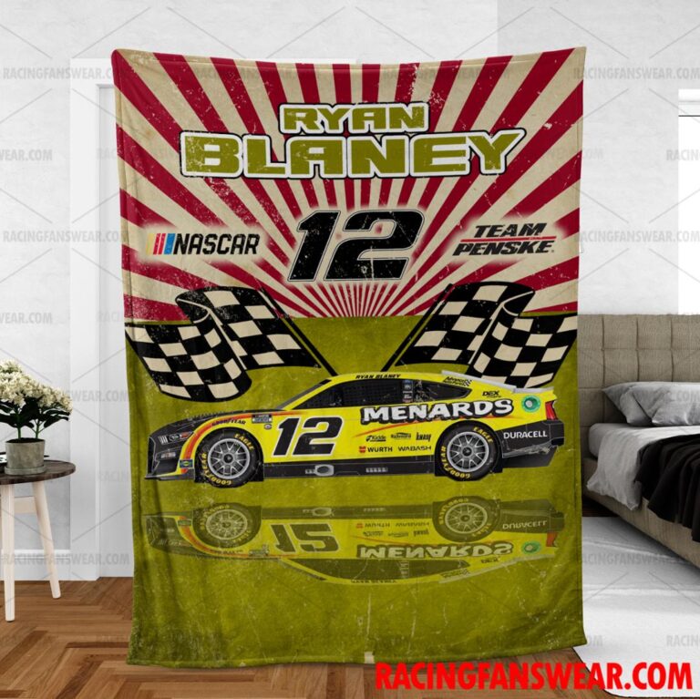 Nascar store - Loyal fans of Ryan Blaney's Bedding Duvet Cover + 1/2 Pillow Cases,Blanket Microfiber Fleece,Blanket Premium Sherpa:vintage nascar racing suit,uniform,apparel,shirts,merch,hoodie,jackets,shorts,sweatshirt,outfits,clothes