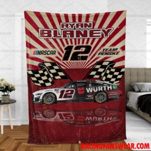 Ryan Blaney Nascar Racing Home Blanket | Bedding Duvet Cover + 1|2 Pillow Cases 6 Nascar store - Loyal fans of Ryan Blaney's Bedding Duvet Cover + 1/2 Pillow Cases,Blanket Microfiber Fleece,Blanket Premium Sherpa:vintage nascar racing suit,uniform,apparel,shirts,merch,hoodie,jackets,shorts,sweatshirt,outfits,clothes