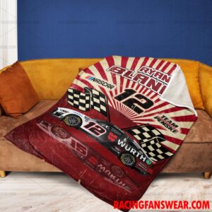 Ryan Blaney Nascar Racing Home Blanket | Bedding Duvet Cover + 1|2 Pillow Cases 5 Nascar store - Loyal fans of Ryan Blaney's Bedding Duvet Cover + 1/2 Pillow Cases,Blanket Microfiber Fleece,Blanket Premium Sherpa:vintage nascar racing suit,uniform,apparel,shirts,merch,hoodie,jackets,shorts,sweatshirt,outfits,clothes