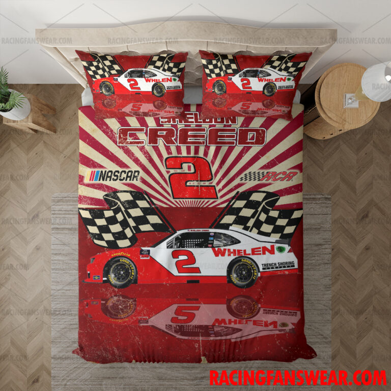 Nascar store - Loyal fans of Sheldon Creed's Bedding Duvet Cover + 1/2 Pillow Cases,Blanket Microfiber Fleece,Blanket Premium Sherpa:vintage nascar racing suit,uniform,apparel,shirts,merch,hoodie,jackets,shorts,sweatshirt,outfits,clothes