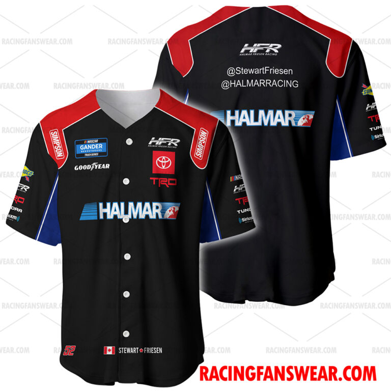 Nascar store - Loyal fans of Stewart Friesen's Unisex Baseball Jerseys,Kid Baseball Jerseys,Youth Baseball Jerseys,Men's Hockey Jerseys,WoMen's Hockey Jerseys,Youth's Hockey Jerseys:vintage nascar racing suit,uniform,apparel,shirts,merch,hoodie,jackets,shorts,sweatshirt,outfits,clothes