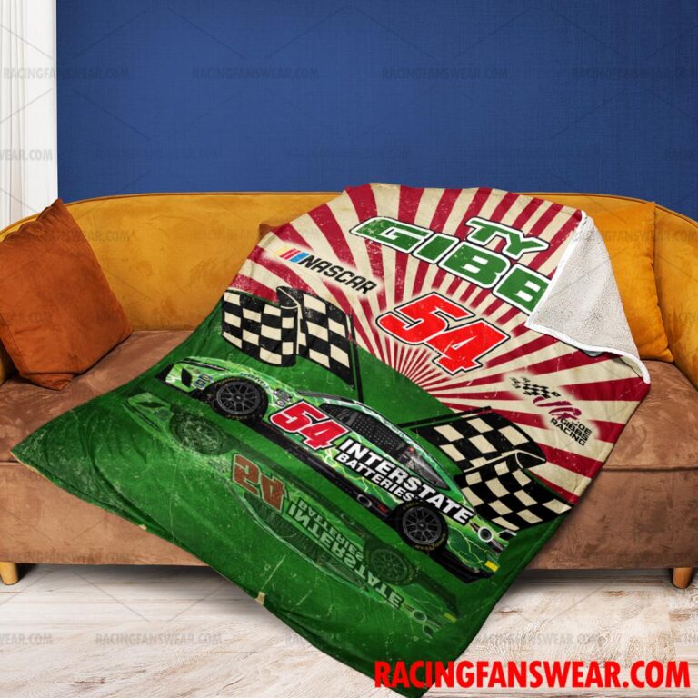 Nascar store - Loyal fans of Ty Gibbs's Bedding Duvet Cover + 1/2 Pillow Cases,Blanket Microfiber Fleece,Blanket Premium Sherpa:vintage nascar racing suit,uniform,apparel,shirts,merch,hoodie,jackets,shorts,sweatshirt,outfits,clothes