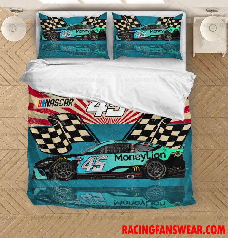 Nascar store - Loyal fans of Tyler Reddick's Bedding Duvet Cover + 1/2 Pillow Cases,Blanket Microfiber Fleece,Blanket Premium Sherpa:vintage nascar racing suit,uniform,apparel,shirts,merch,hoodie,jackets,shorts,sweatshirt,outfits,clothes