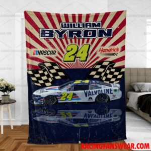 Nascar store - Loyal fans of William Byron's Bedding Duvet Cover + 1/2 Pillow Cases,Blanket Microfiber Fleece,Blanket Premium Sherpa:vintage nascar racing suit,uniform,apparel,shirts,merch,hoodie,jackets,shorts,sweatshirt,outfits,clothes