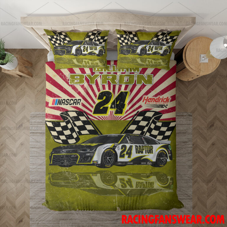 Nascar store - Loyal fans of William Byron's Bedding Duvet Cover + 1/2 Pillow Cases,Blanket Microfiber Fleece,Blanket Premium Sherpa:vintage nascar racing suit,uniform,apparel,shirts,merch,hoodie,jackets,shorts,sweatshirt,outfits,clothes