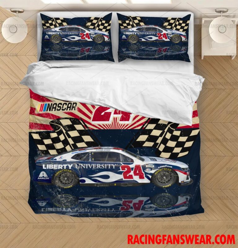 Nascar store - Loyal fans of William Byron's Bedding Duvet Cover + 1/2 Pillow Cases,Blanket Microfiber Fleece,Blanket Premium Sherpa:vintage nascar racing suit,uniform,apparel,shirts,merch,hoodie,jackets,shorts,sweatshirt,outfits,clothes