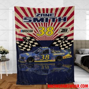 Zane Smith Nascar Racing Home Blanket | Bedding Duvet Cover + 1|2 Pillow Cases 6 Nascar store - Loyal fans of Zane Smith's Bedding Duvet Cover + 1/2 Pillow Cases,Blanket Microfiber Fleece,Blanket Premium Sherpa:vintage nascar racing suit,uniform,apparel,shirts,merch,hoodie,jackets,shorts,sweatshirt,outfits,clothes