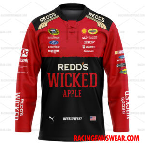 Brad Keselowski Nascar 2014 Racing Uniform Apparel Clothes Baseball Jersey Hockey Jersey 3 Nascar store - Loyal fans of Brad Keselowski's Unisex Baseball Jerseys,Kid Baseball Jerseys,Youth Baseball Jerseys,Men's Hockey Jerseys,WoMen's Hockey Jerseys,Youth's Hockey Jerseys:vintage nascar racing suit,uniform,apparel,shirts,merch,hoodie,jackets,shorts,sweatshirt,outfits,clothes