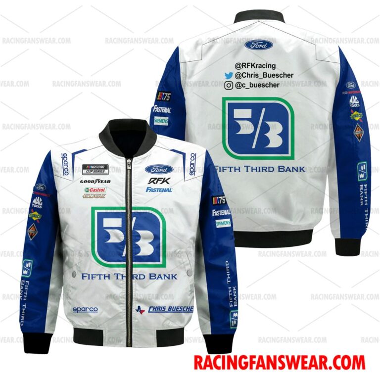 Nascar store - Loyal fans of Chris Buescher's Bomber Jacket,Unisex Thick Coat,Unisex Sleeveless Hoodie,Unisex Hooded T-Shirt,Kid Sleeveless Hoodie,Kid Hooded T-Shirts,Kid Thick Coat:vintage nascar racing suit,uniform,apparel,shirts,merch,hoodie,jackets,shorts,sweatshirt,outfits,clothes