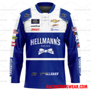 Justin Allgaier Nascar 2023 Racing Uniform Apparel Clothes Baseball Jersey Hockey Jersey 3 Nascar store - Loyal fans of Justin Allgaier's Unisex Baseball Jerseys,Kid Baseball Jerseys,Youth Baseball Jerseys,Men's Hockey Jerseys,WoMen's Hockey Jerseys,Youth's Hockey Jerseys:vintage nascar racing suit,uniform,apparel,shirts,merch,hoodie,jackets,shorts,sweatshirt,outfits,clothes