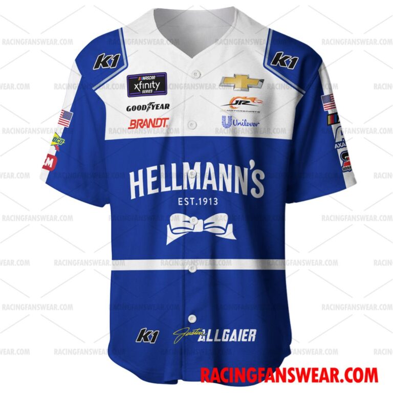 Nascar store - Loyal fans of Justin Allgaier's Unisex Baseball Jerseys,Kid Baseball Jerseys,Youth Baseball Jerseys,Men's Hockey Jerseys,WoMen's Hockey Jerseys,Youth's Hockey Jerseys:vintage nascar racing suit,uniform,apparel,shirts,merch,hoodie,jackets,shorts,sweatshirt,outfits,clothes