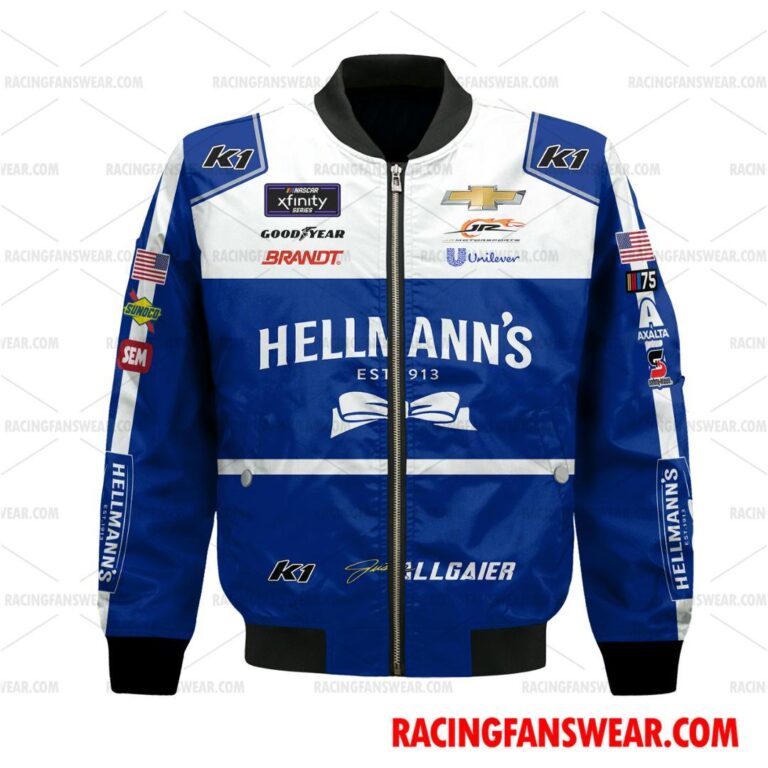 Nascar store - Loyal fans of Justin Allgaier's Bomber Jacket,Unisex Thick Coat,Unisex Sleeveless Hoodie,Unisex Hooded T-Shirt,Kid Sleeveless Hoodie,Kid Hooded T-Shirts,Kid Thick Coat:vintage nascar racing suit,uniform,apparel,shirts,merch,hoodie,jackets,shorts,sweatshirt,outfits,clothes