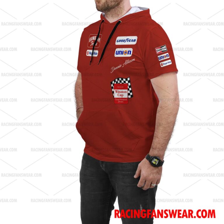 Nascar store - Loyal fans of Donnie Allison's Bomber Jacket,Unisex Thick Coat,Unisex Sleeveless Hoodie,Unisex Hooded T-Shirt,Kid Sleeveless Hoodie,Kid Hooded T-Shirts,Kid Thick Coat:vintage nascar racing suit,uniform,apparel,shirts,merch,hoodie,jackets,shorts,sweatshirt,outfits,clothes