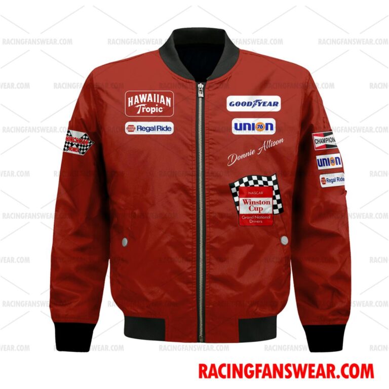 Nascar store - Loyal fans of Donnie Allison's Bomber Jacket,Unisex Thick Coat,Unisex Sleeveless Hoodie,Unisex Hooded T-Shirt,Kid Sleeveless Hoodie,Kid Hooded T-Shirts,Kid Thick Coat:vintage nascar racing suit,uniform,apparel,shirts,merch,hoodie,jackets,shorts,sweatshirt,outfits,clothes