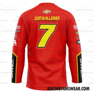 Justin Allgaier Nascar Racing 2023 Uniform Apparel Clothes Baseball Jersey Hockey Jersey 4 Nascar store - Loyal fans of Justin Allgaier's Unisex Baseball Jerseys,Kid Baseball Jerseys,Youth Baseball Jerseys,Men's Hockey Jerseys,WoMen's Hockey Jerseys,Youth's Hockey Jerseys:vintage nascar racing suit,uniform,apparel,shirts,merch,hoodie,jackets,shorts,sweatshirt,outfits,clothes