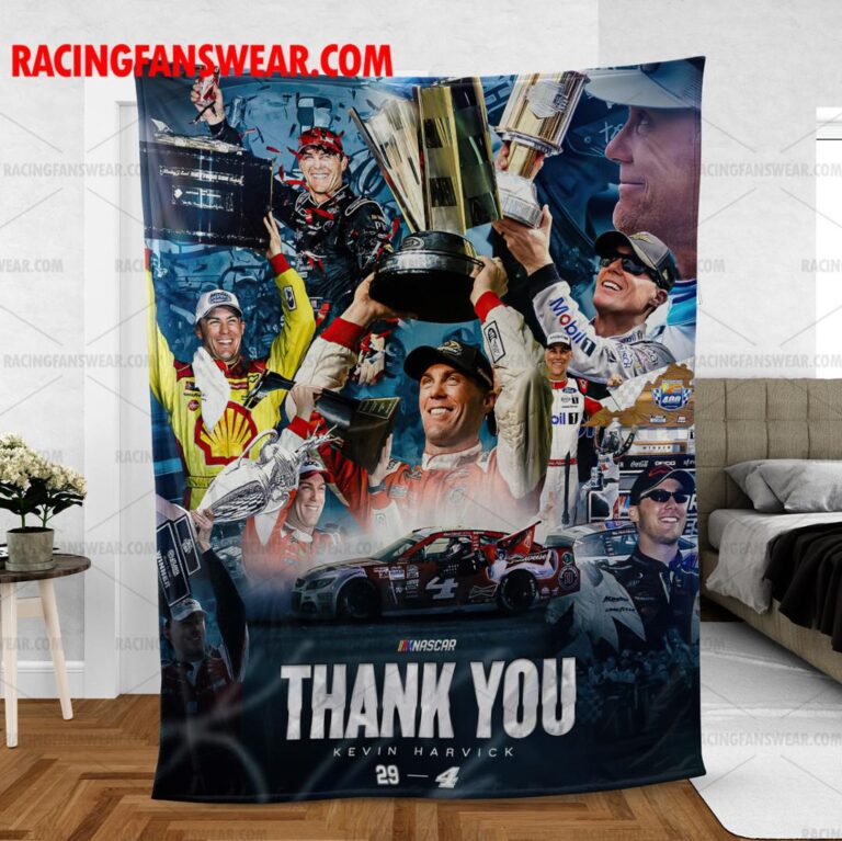 Nascar store - Loyal fans of Kevin Harvick's Bedding Duvet Cover + 1/2 Pillow Cases,Blanket Microfiber Fleece,Blanket Premium Sherpa:vintage nascar racing suit,uniform,apparel,shirts,merch,hoodie,jackets,shorts,sweatshirt,outfits,clothes