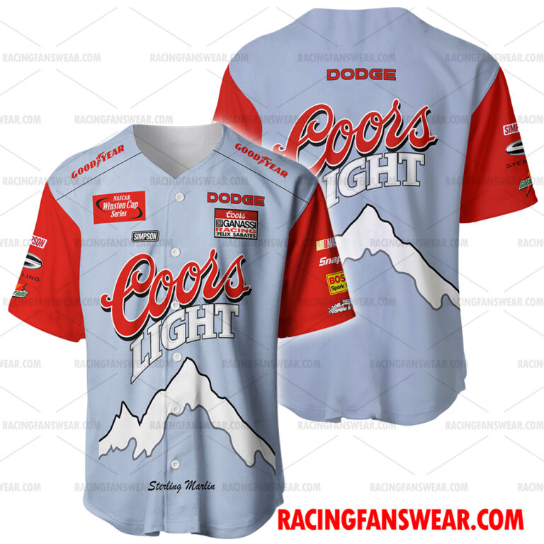 Nascar store - Loyal fans of Sterling Marlin's Unisex Baseball Jerseys,Kid Baseball Jerseys,Youth Baseball Jerseys,Men's Hockey Jerseys,WoMen's Hockey Jerseys,Youth's Hockey Jerseys:vintage nascar racing suit,uniform,apparel,shirts,merch,hoodie,jackets,shorts,sweatshirt,outfits,clothes