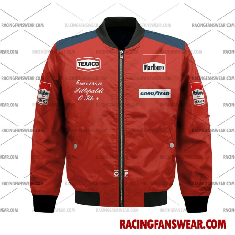 Formula One store - Loyal fans of Emerson Fittipaldi's Bomber Jacket,Unisex Thick Coat,Unisex Sleeveless Hoodie,Unisex Hooded T-Shirt,Kid Sleeveless Hoodie,Kid Hooded T-Shirts,Kid Thick Coat:vintage formula one racing suit,uniform,apparel,shirts,merch,hoodie,jackets,shorts,sweatshirt,outfits,clothes