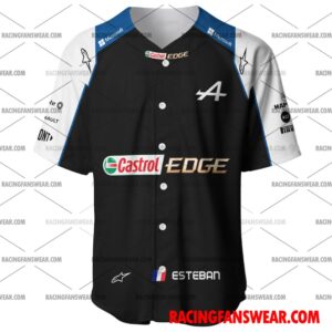 Formula One store - Loyal fans of Esteban Ocon's Unisex Baseball Jerseys,Kid Baseball Jerseys,Youth Baseball Jerseys,Men's Hockey Jerseys,WoMen's Hockey Jerseys,Youth's Hockey Jerseys:vintage formula one racing suit,uniform,apparel,shirts,merch,hoodie,jackets,shorts,sweatshirt,outfits,clothes