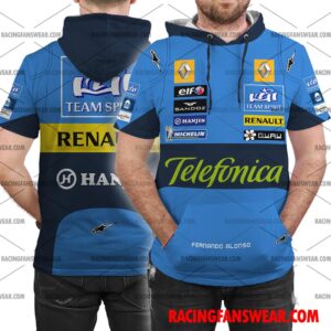 Fernando Alonso Formula One Racing 2005 Telefónica Uniform Apparel Clothes Bomber Thick Coat Sleeveless Hoodie Hooded T-Shirt 7 Formula One store - Loyal fans of Fernando Alonso's Bomber Jacket,Unisex Thick Coat,Unisex Sleeveless Hoodie,Unisex Hooded T-Shirt,Kid Sleeveless Hoodie,Kid Hooded T-Shirts,Kid Thick Coat:vintage formula one racing suit,uniform,apparel,shirts,merch,hoodie,jackets,shorts,sweatshirt,outfits,clothes