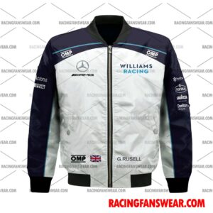 George Russell Formula Racing 2022 Uniform Clothes Bomber Thick Coat Sleeveless Hoodie Hooded T-Shirt 2 Formula One store - Loyal fans of George Russell's Bomber Jacket,Unisex Thick Coat,Unisex Sleeveless Hoodie,Unisex Hooded T-Shirt,Kid Sleeveless Hoodie,Kid Hooded T-Shirts,Kid Thick Coat:vintage formula one racing suit,uniform,apparel,shirts,merch,hoodie,jackets,shorts,sweatshirt,outfits,clothes