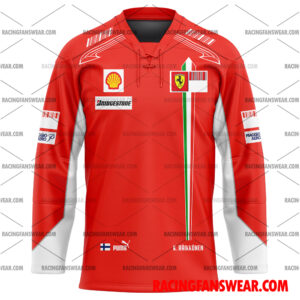 Kimi Räikkönen Formula One Racing 2007 Uniform Apparel Clothes Baseball Jersey Hockey Jersey 3 Formula One store - Loyal fans of Kimi Räikkönen's Unisex Baseball Jerseys,Kid Baseball Jerseys,Youth Baseball Jerseys,Men's Hockey Jerseys,WoMen's Hockey Jerseys,Youth's Hockey Jerseys:vintage formula one racing suit,uniform,apparel,shirts,merch,hoodie,jackets,shorts,sweatshirt,outfits,clothes