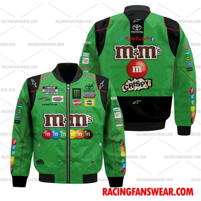 Nascar store - Loyal fans of Kyle Busch's Bomber Jacket,Unisex Thick Coat,Unisex Sleeveless Hoodie,Unisex Hooded T-Shirt,Kid Sleeveless Hoodie,Kid Hooded T-Shirts,Kid Thick Coat:vintage nascar racing suit,uniform,apparel,shirts,merch,hoodie,jackets,shorts,sweatshirt,outfits,clothes