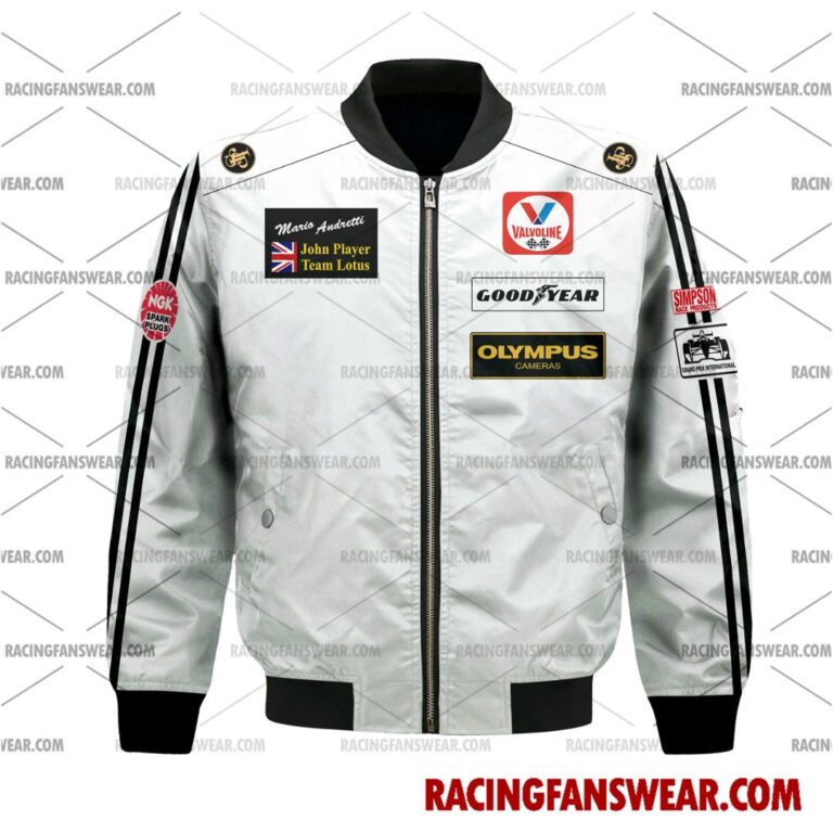 Formula One store - Loyal fans of Mario Andretti's Bomber Jacket,Unisex Thick Coat,Unisex Sleeveless Hoodie,Unisex Hooded T-Shirt,Kid Sleeveless Hoodie,Kid Hooded T-Shirts,Kid Thick Coat:vintage formula one racing suit,uniform,apparel,shirts,merch,hoodie,jackets,shorts,sweatshirt,outfits,clothes